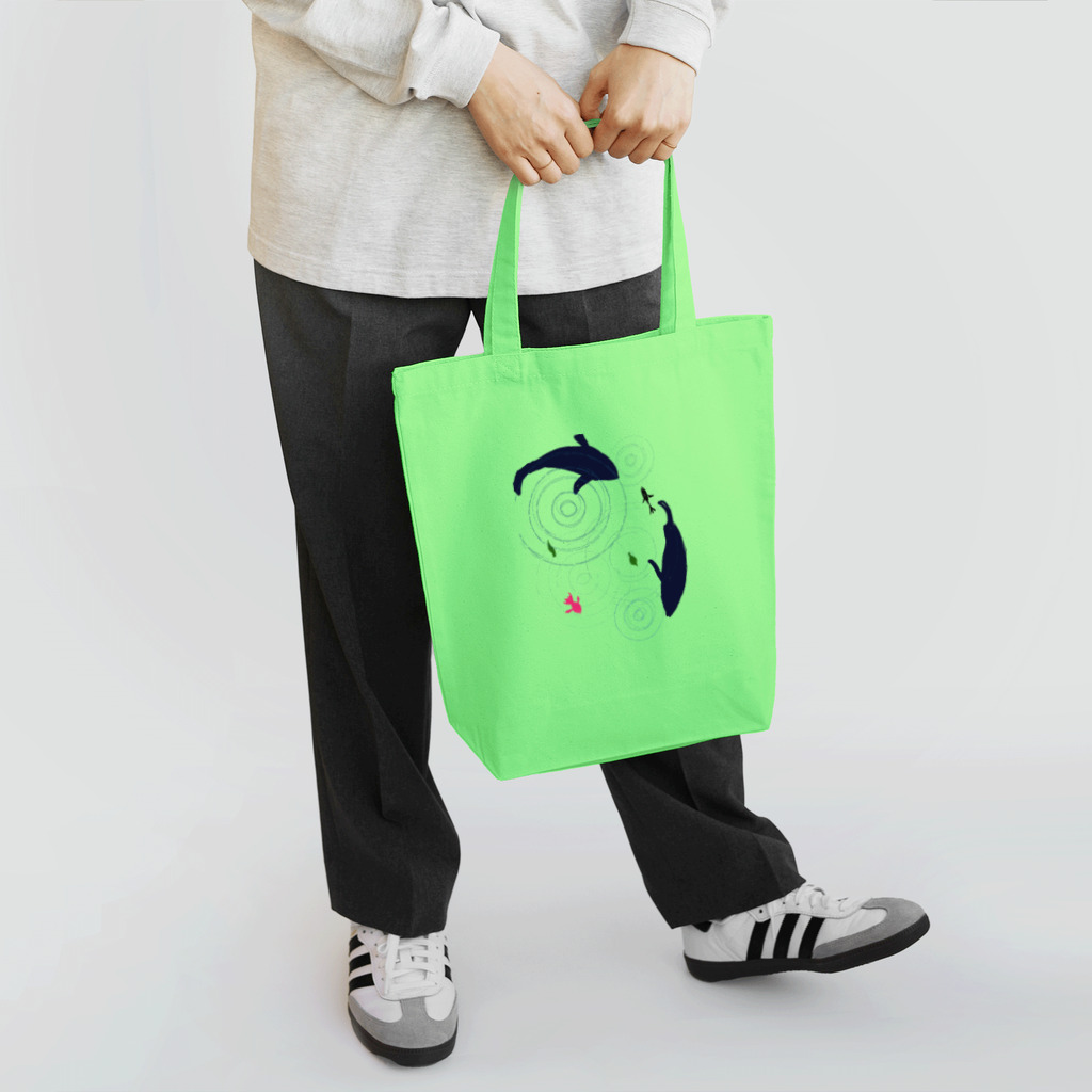 PONPONの水面 Tote Bag