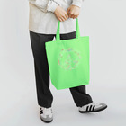 APT406のRainbow Bear Love and Peace  Tote Bag