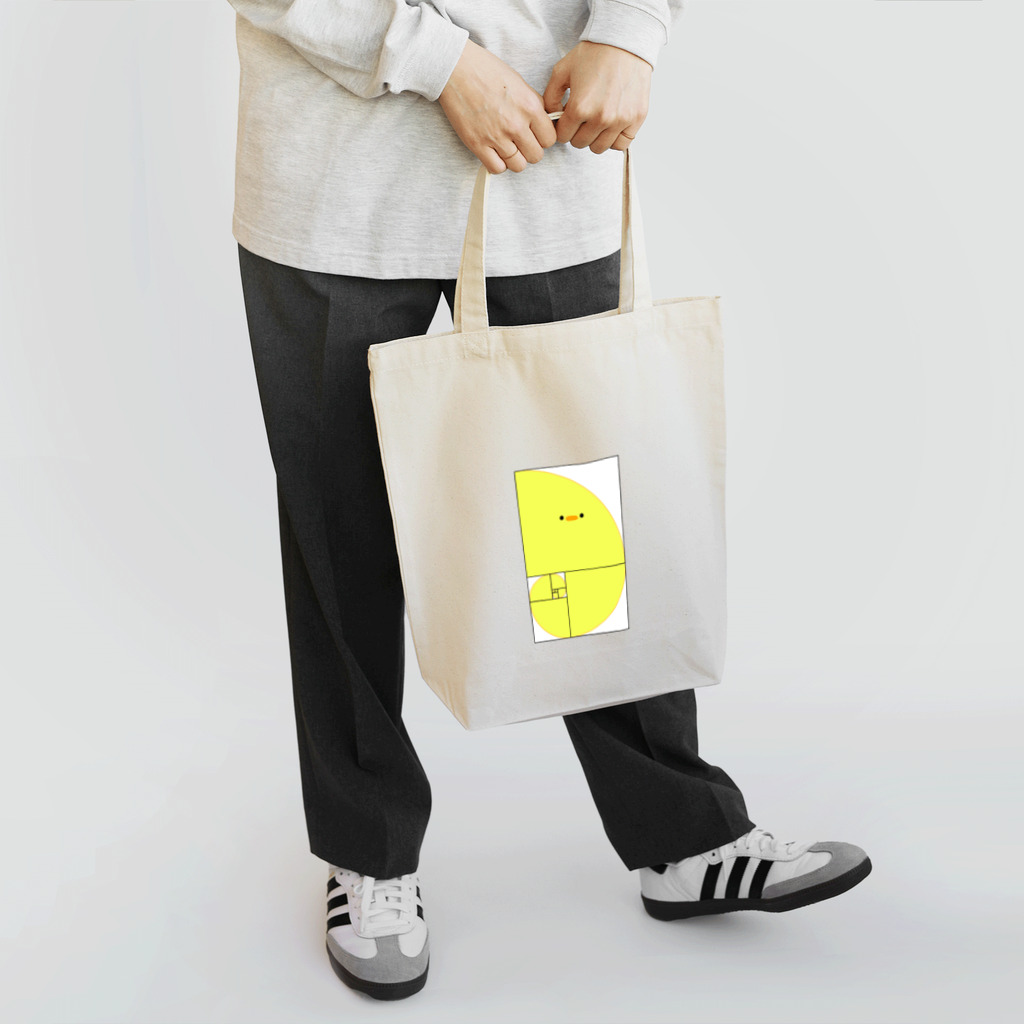 ぷにおもちSHOPのフィボナッチーヨ(文字なし) Tote Bag