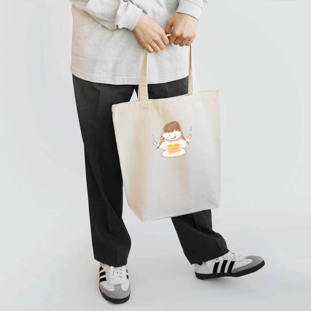 みつあみちゃんとなかまたちのみつあみちゃんホットケーキ Tote Bag