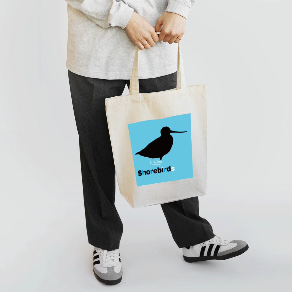 Onipi_workのShorebirds-オオソリハシシギ トートバッグ
