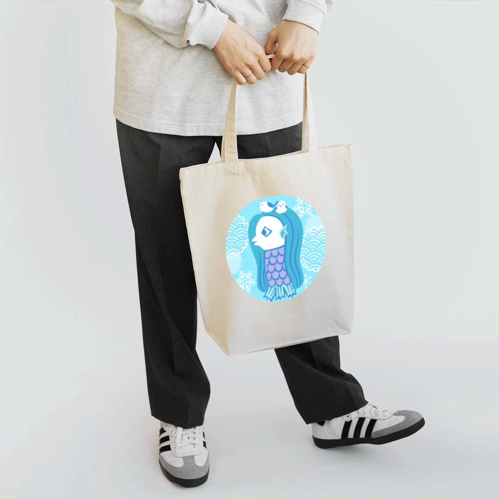 あずき缶のアマビエとシマエナガ Tote Bag