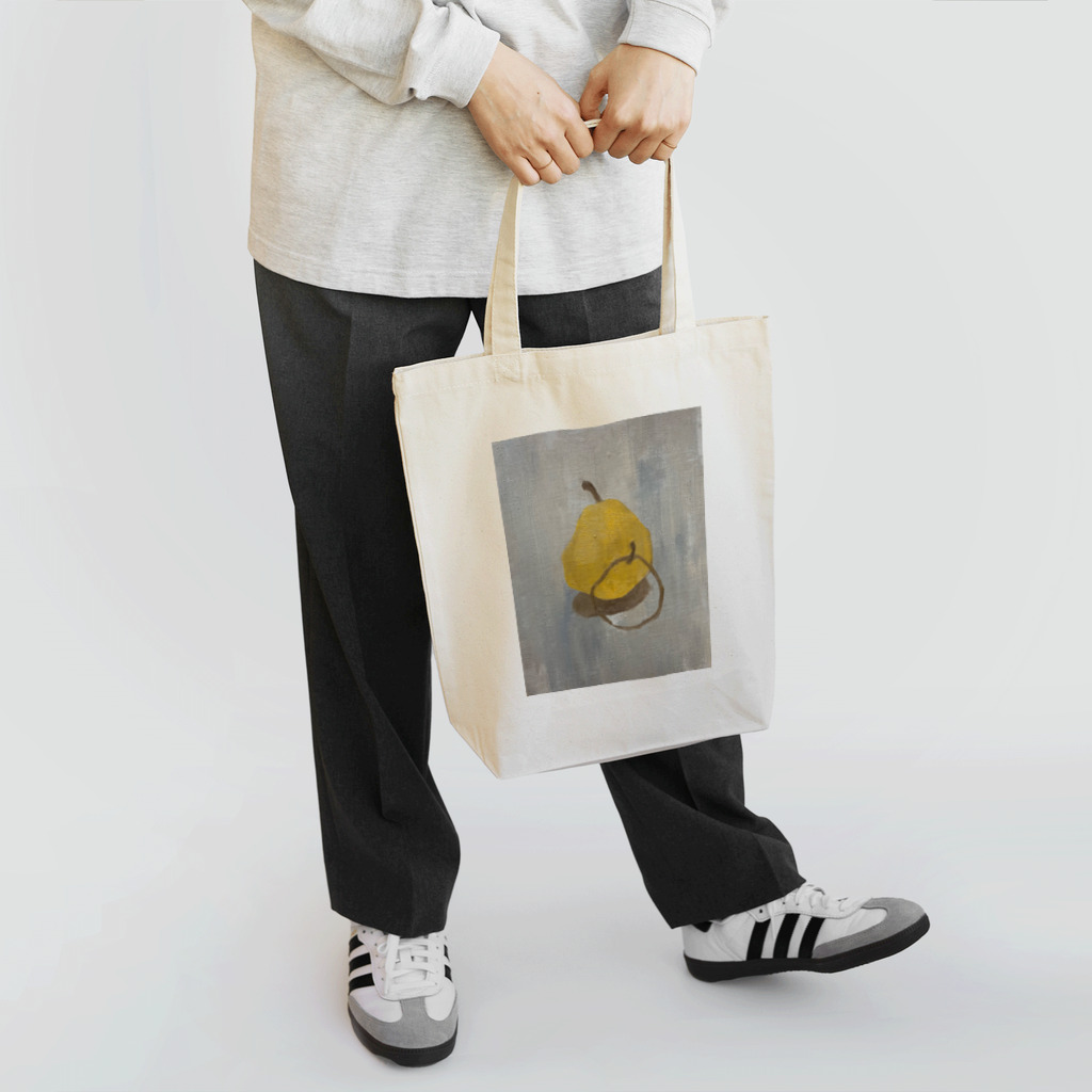 nattoooの洋梨の絵 トートバッグ