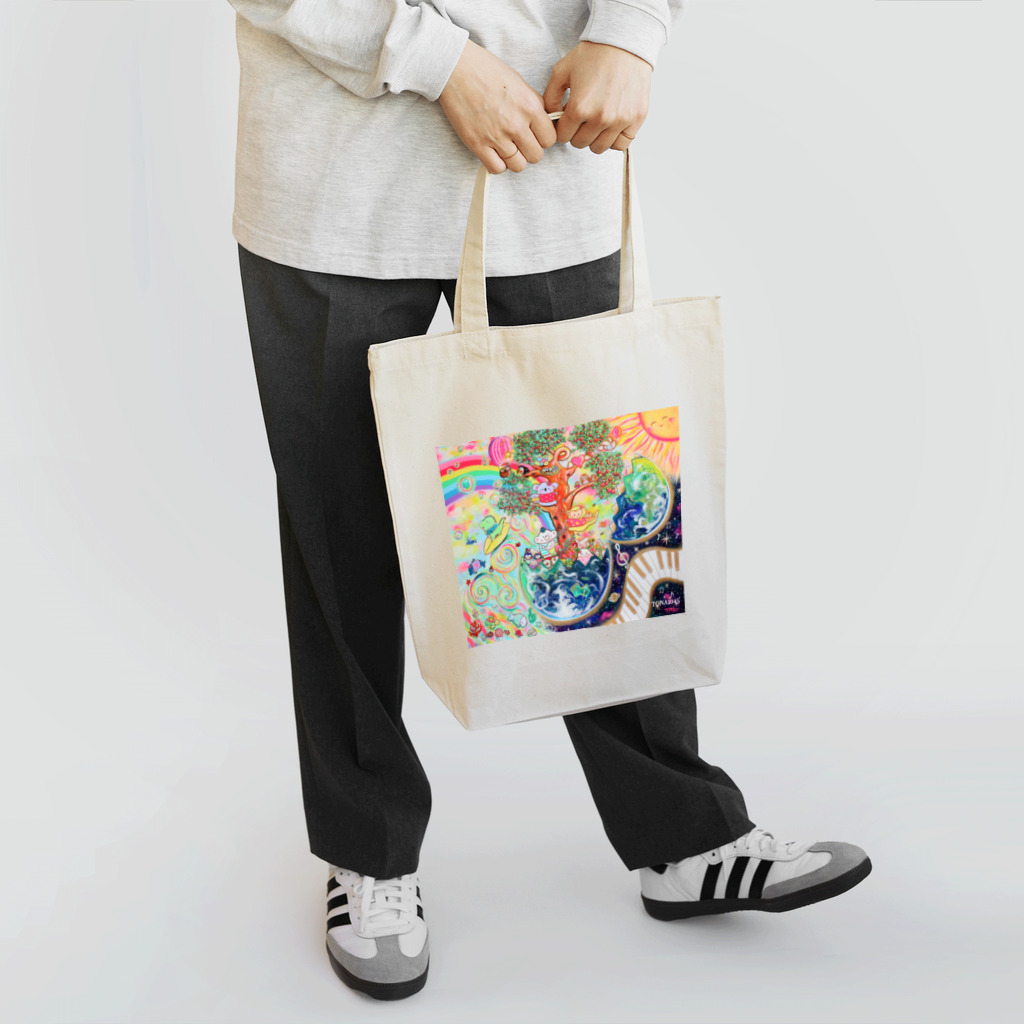 TONA1045の地球のたねたまご Tote Bag