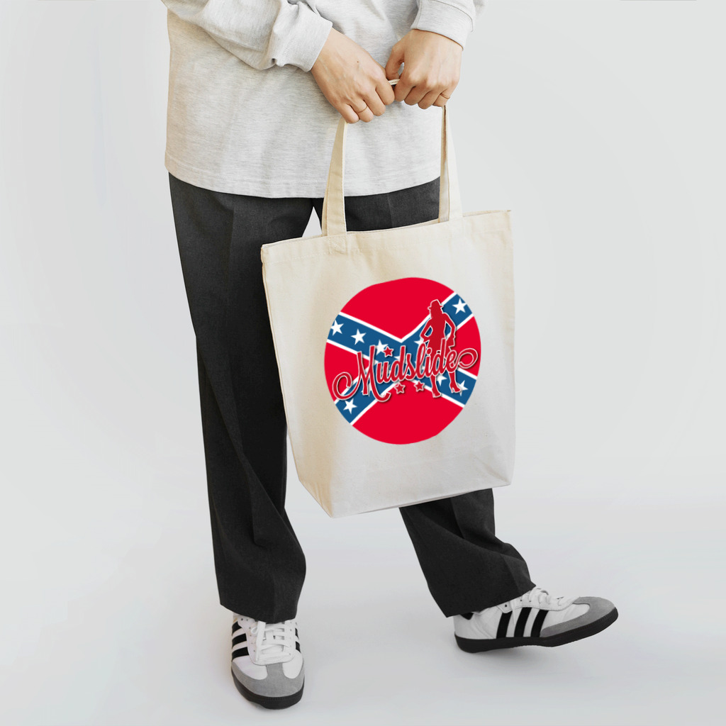 Mudslide official goods shopのMUDSLIDE dixie flag Tote Bag