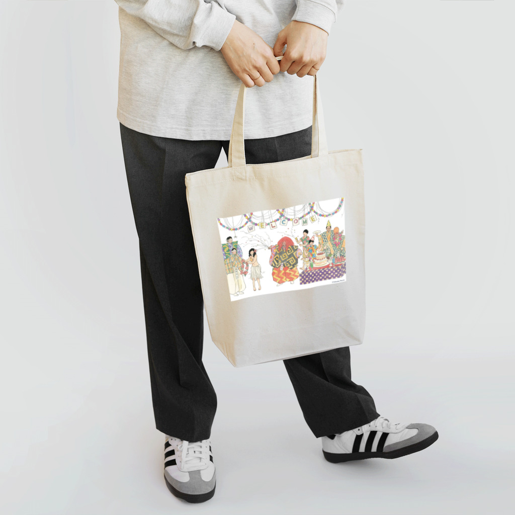 スペースオフィスのようこそ土蜘蛛のいえへ Tote Bag