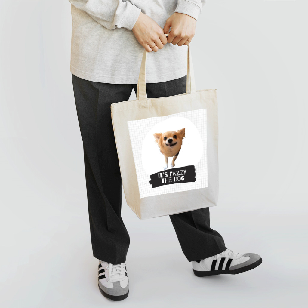 BoutonのIt’s fazzy the dog Tote Bag