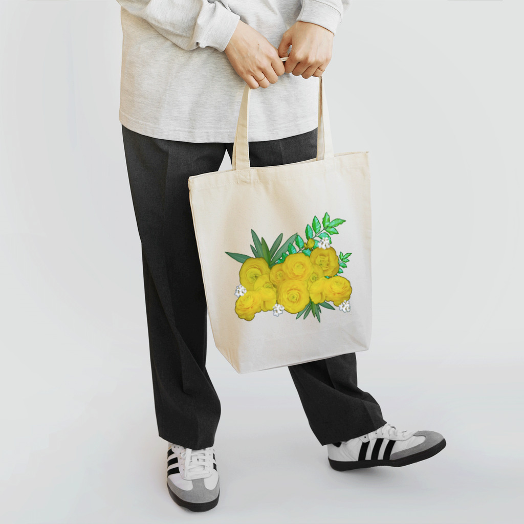 ニムニムのお部屋の黄色い花束 Tote Bag