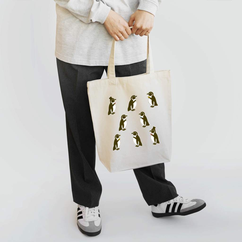 継続支援プラスタのペンギン Tote Bag