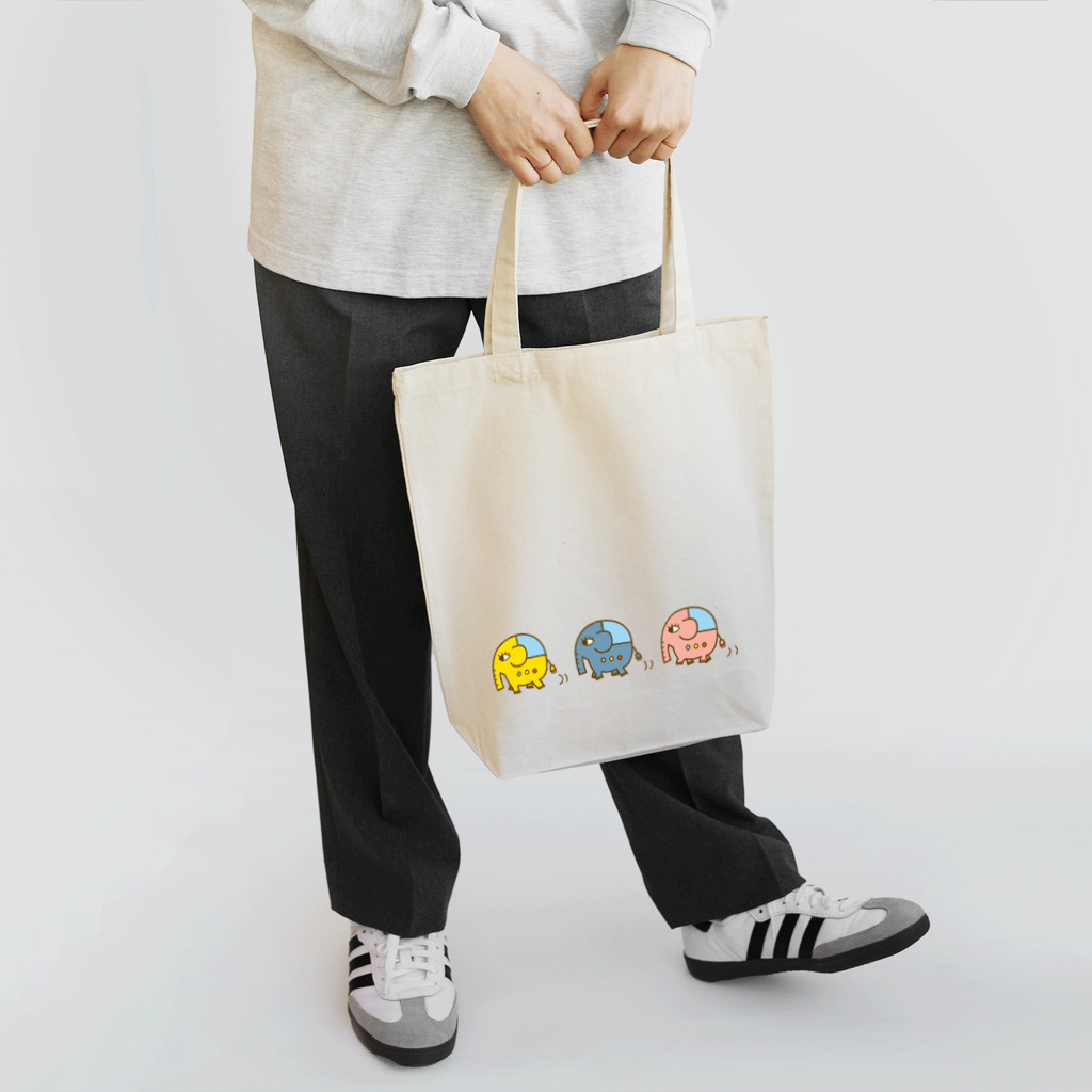 コメビツくんのジャーゾウの行進 Tote Bag