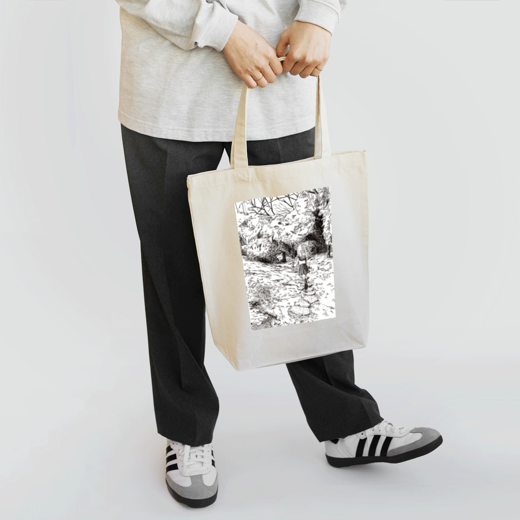 どせいのわっかの森の道 Tote Bag