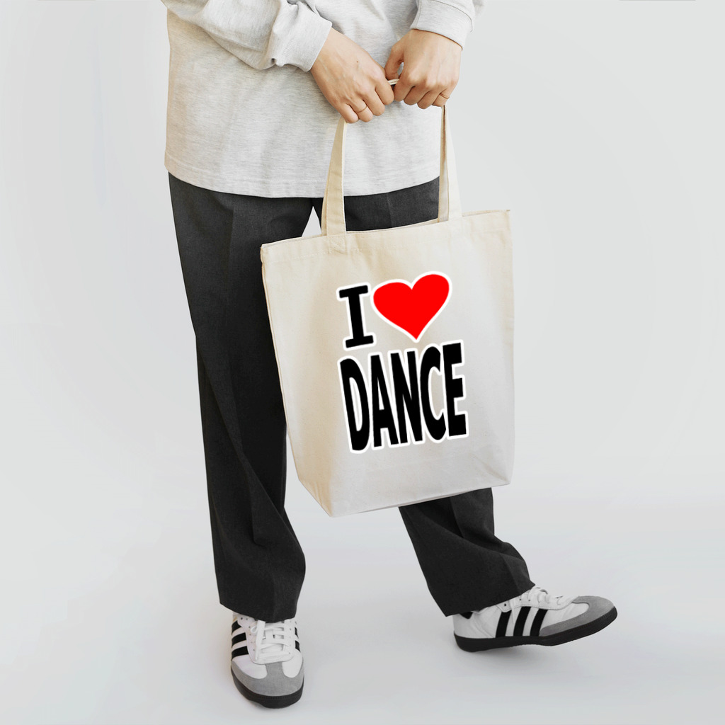 AAAstarsの愛　ハート　DANCE　(　I 　Love　DANCE　） Tote Bag