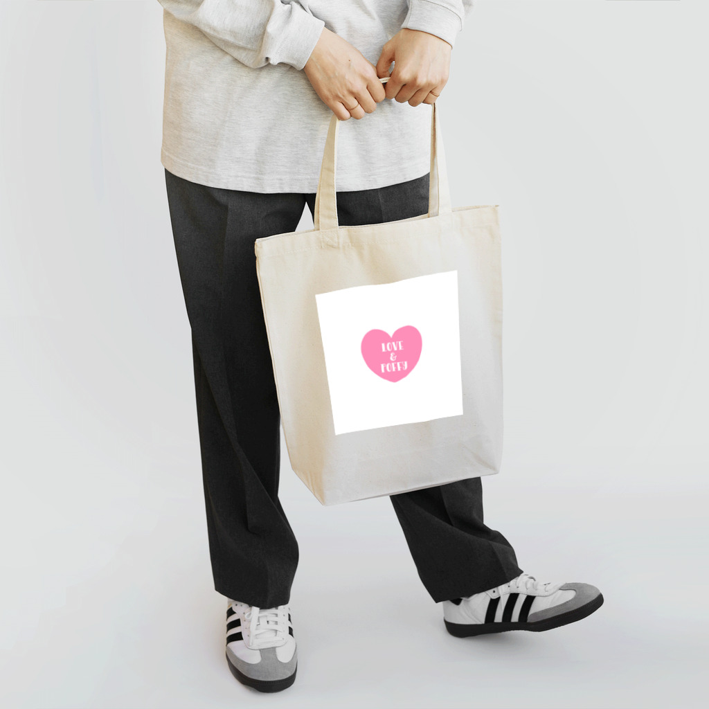 ひつじのポフィのひつじのポフィ Tote Bag