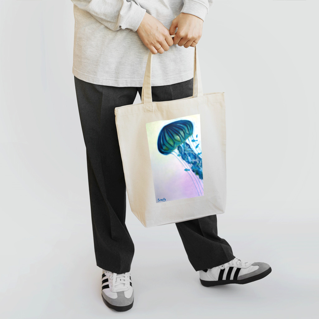 そらのあおの「そらのあお」クラゲファンタジー Tote Bag