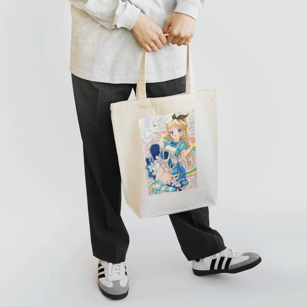 dearbunnyandrabbitのAlice Tote Bag