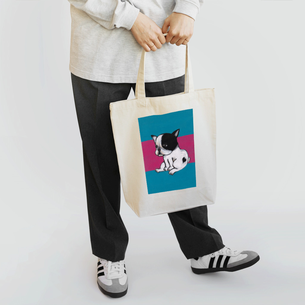 鼻ペチャ堂のおすわり Tote Bag