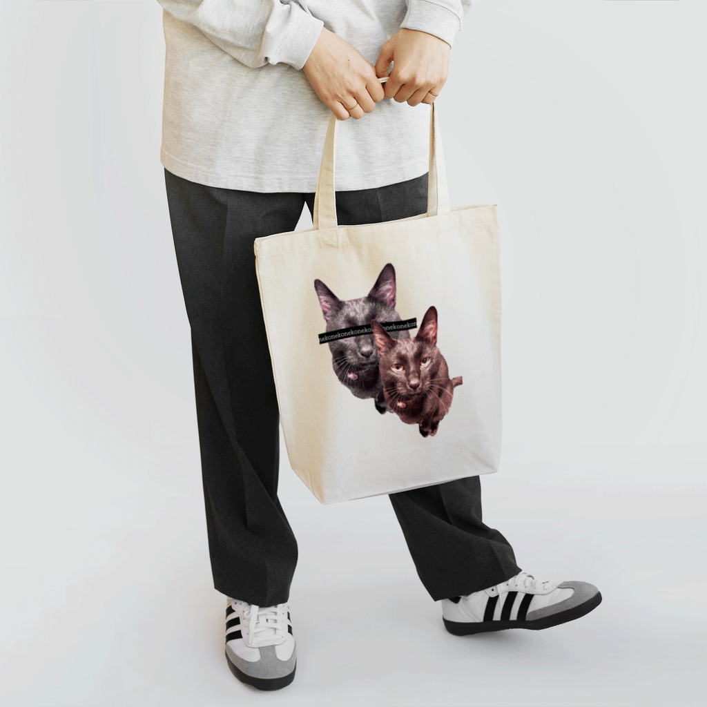 mgmktmrのnekoneko2 Tote Bag