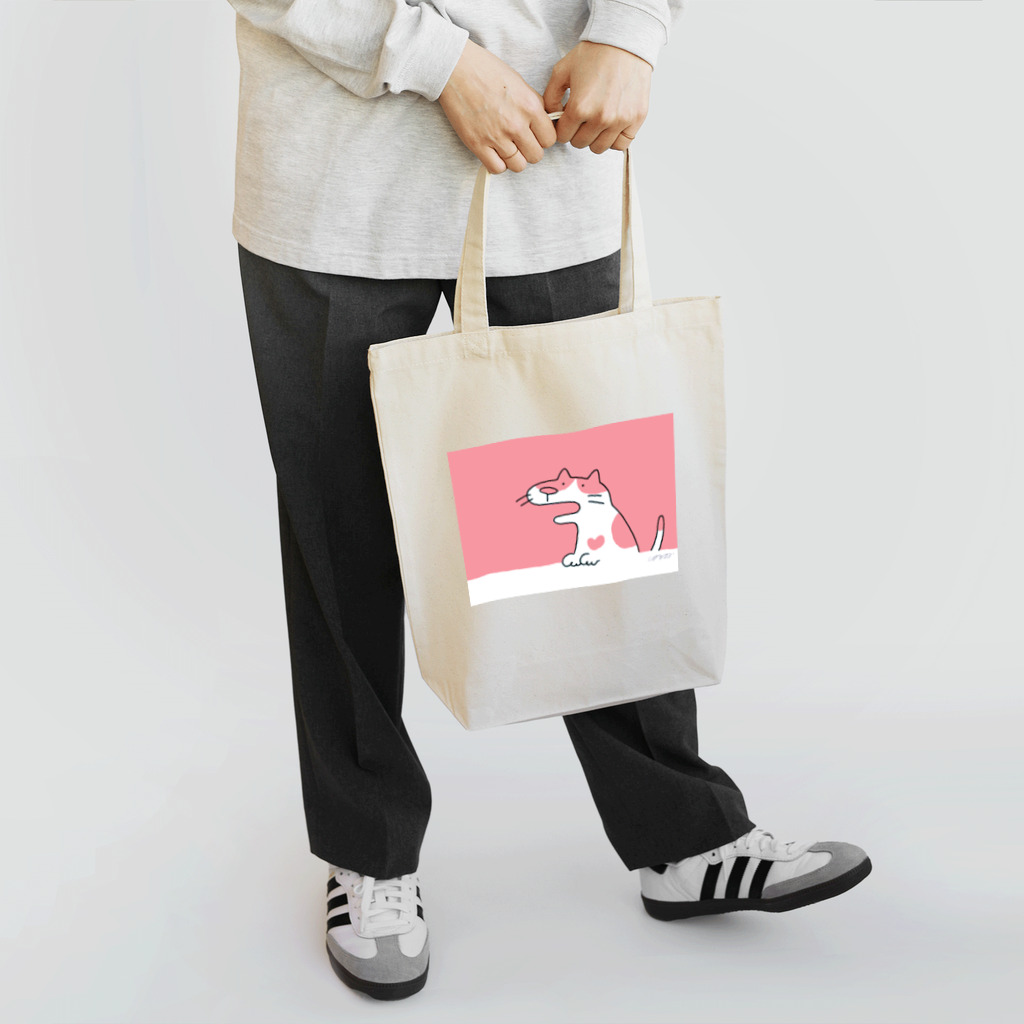 しろくまのかばん屋さん（SUZURI店）のぶちねこさん Tote Bag