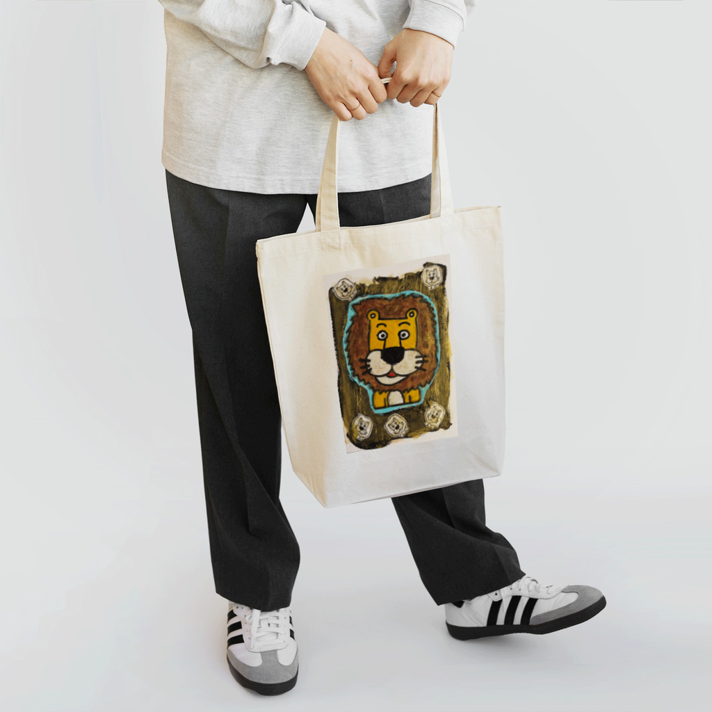 nagomisutoのライオンくん　金 Tote Bag