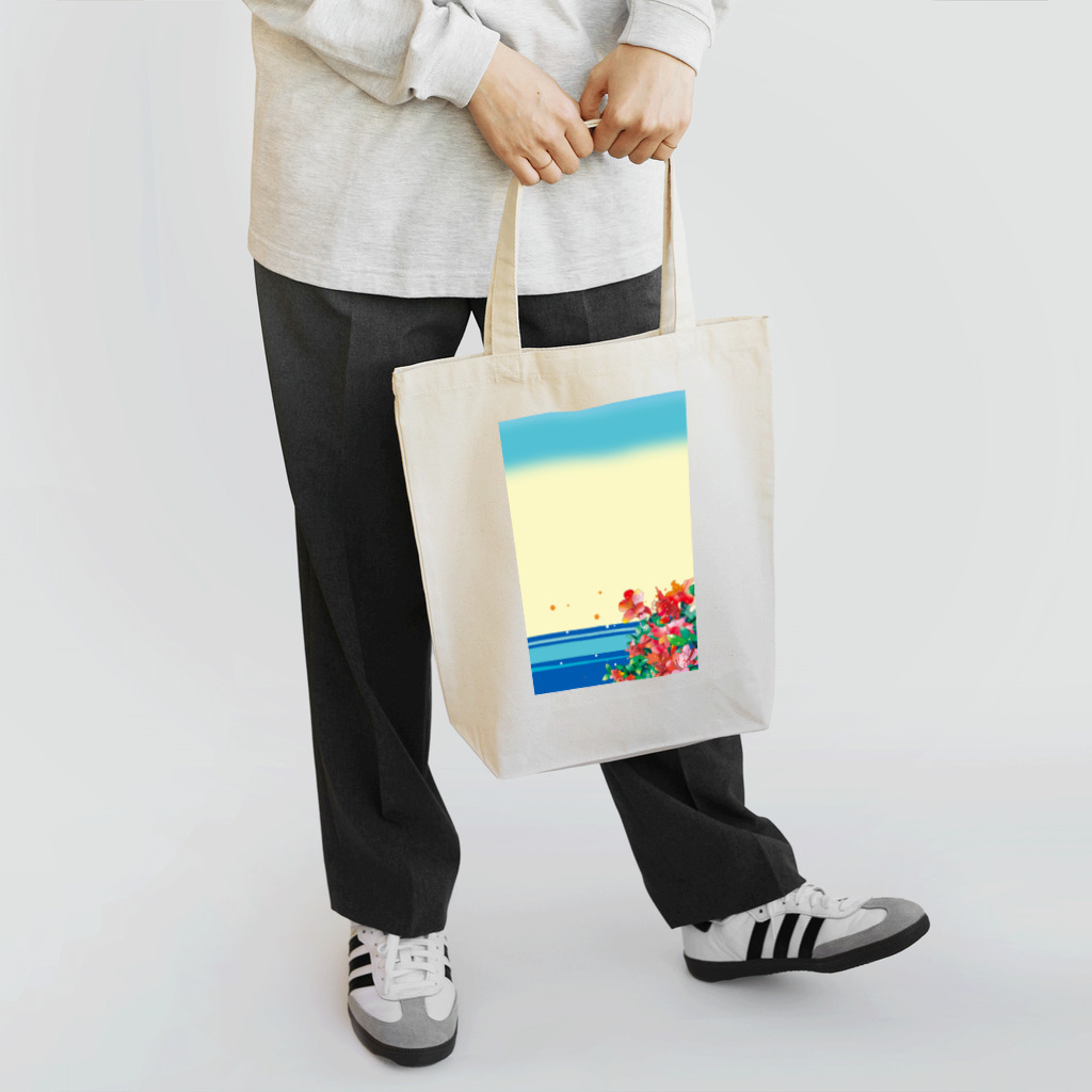 川野隆司の湖畔のヤマツツジ Tote Bag