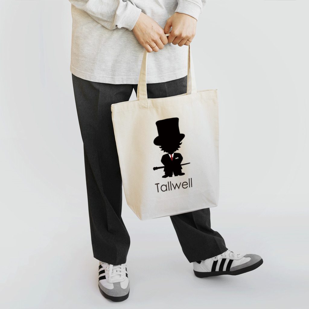 トールウェルのTallwell ロゴ入り Tote Bag