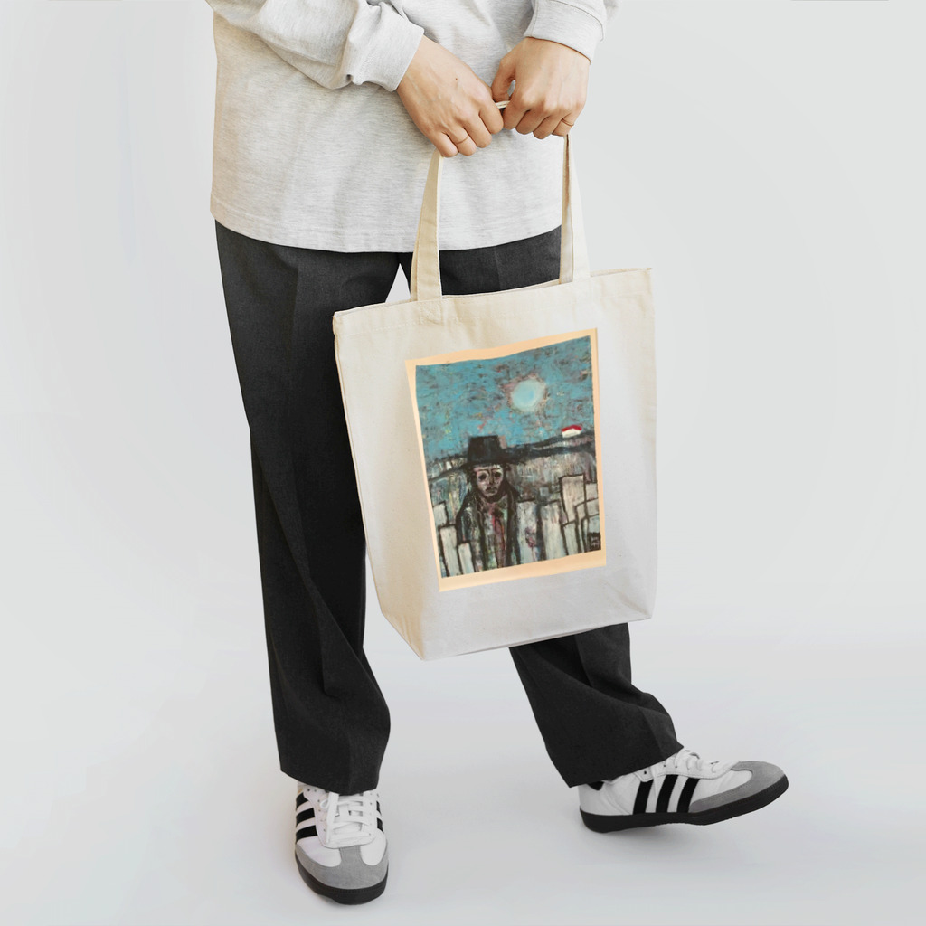 KenSakamotoのmachi_wo_deru_hito Tote Bag