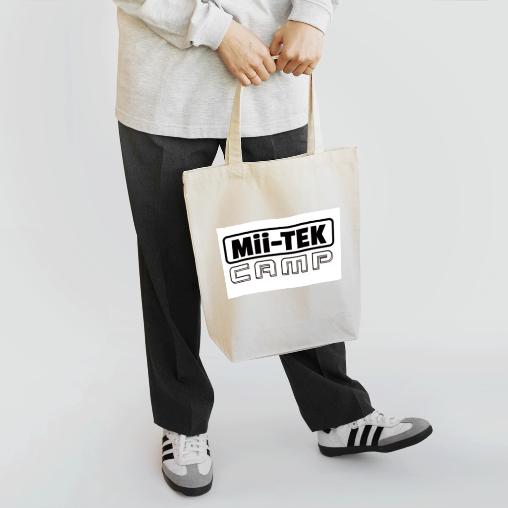 Mii-TEK OFFICIAL SHOPのMii-TEK CAMP Tote Bag