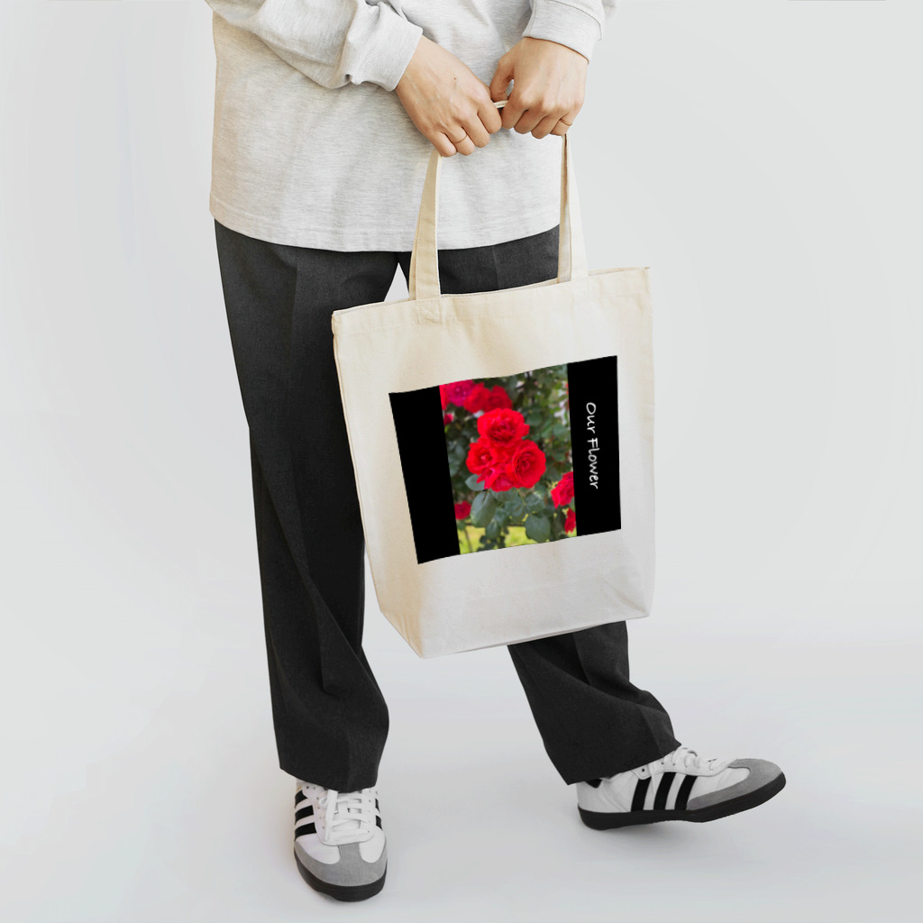 ゆりゆりのOur Flower トートバッグ