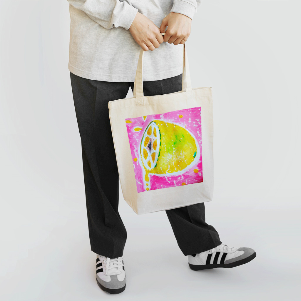 sio100の炭酸INレモン。。 Tote Bag