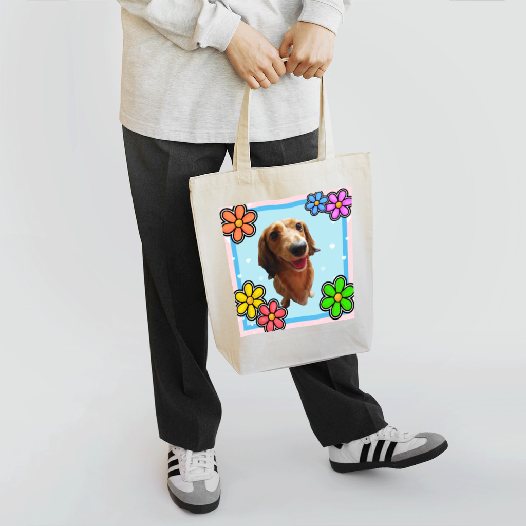 めぐにかのダックスフントのミニー Tote Bag