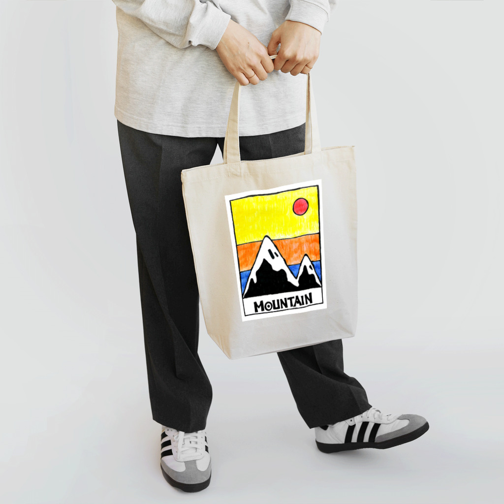 hanamituのMountain▲ トートバッグ