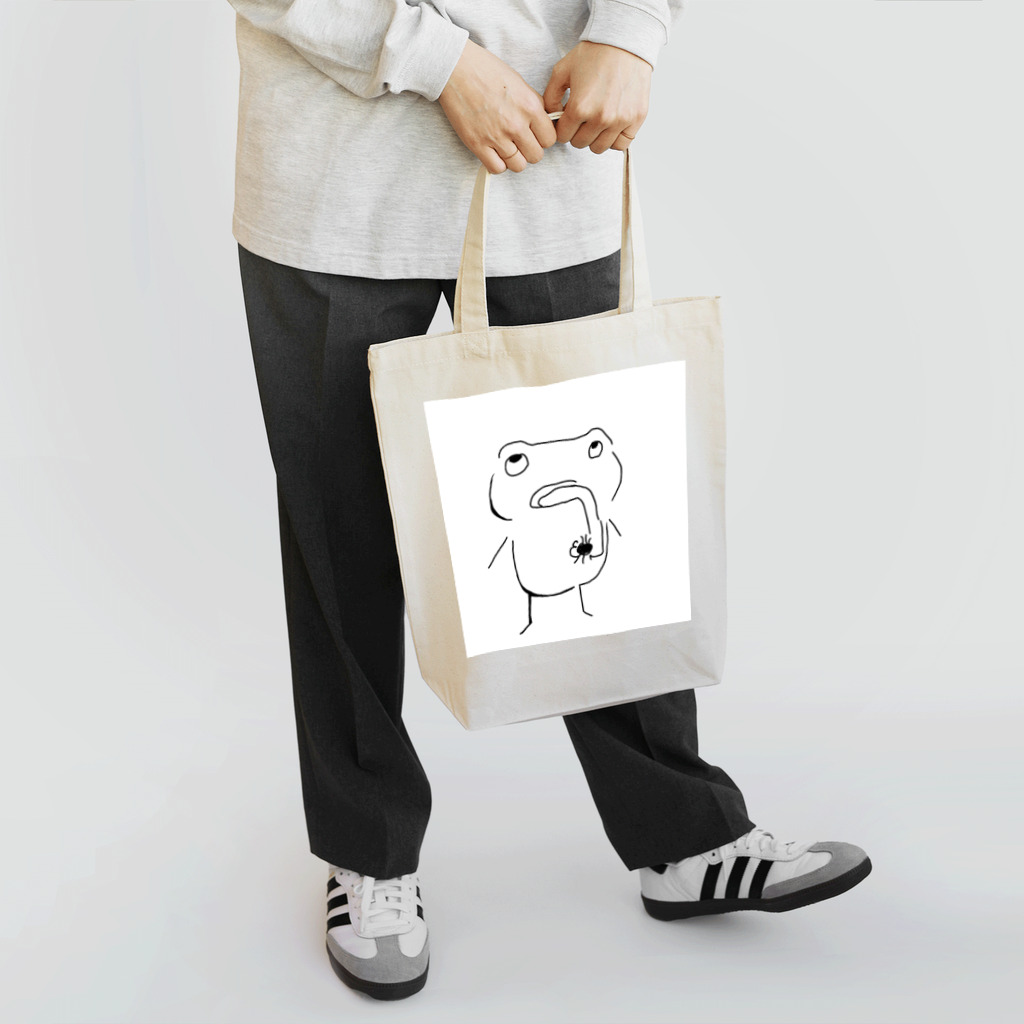 karaagekaraageの惚けたカエル Tote Bag