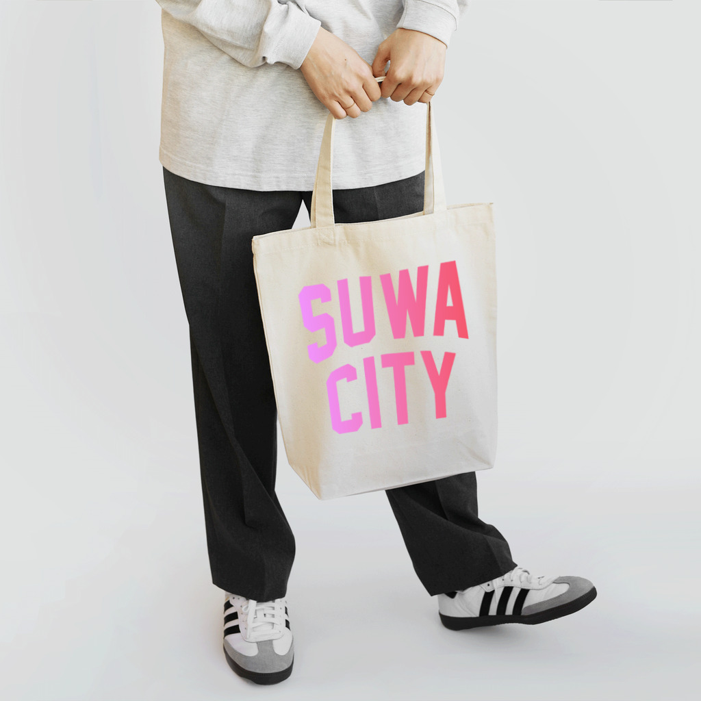 JIMOTO Wear Local Japanの諏訪市 SUWA CITY トートバッグ