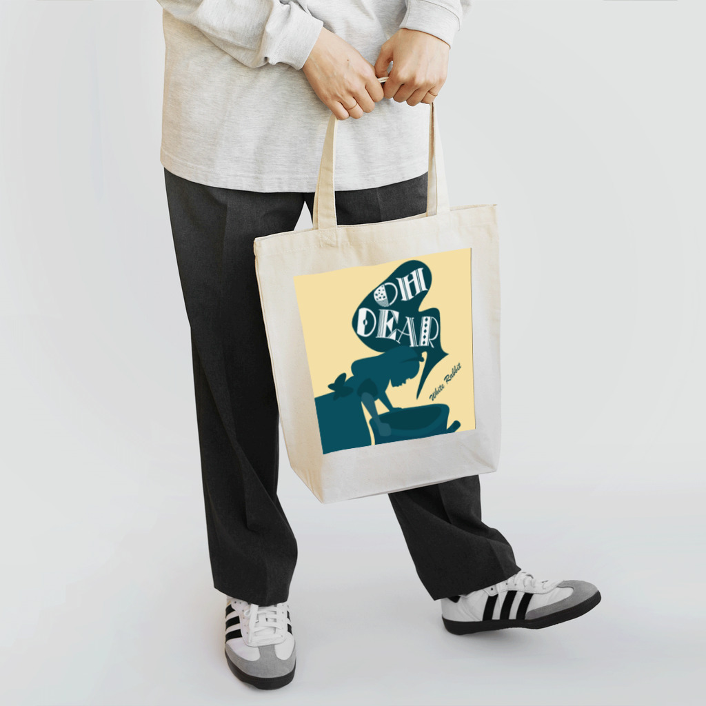 HERMANAS365のWhite Rabbit Tote Bag