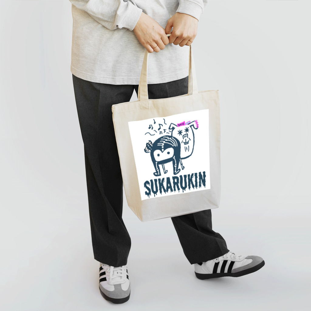 tunのSUKARUKIN "ずんどこ・ワン" Tote Bag