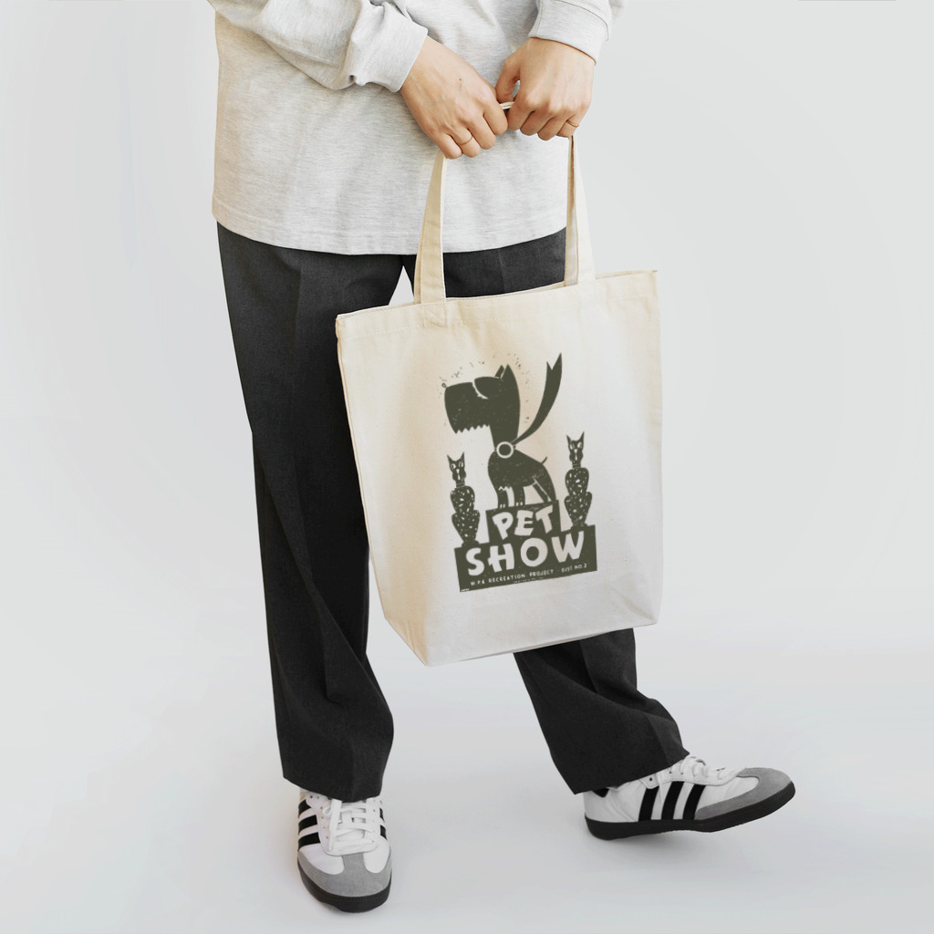 PD selectionのヴィンテージポスタートートバッグ（Pet Show） Tote Bag