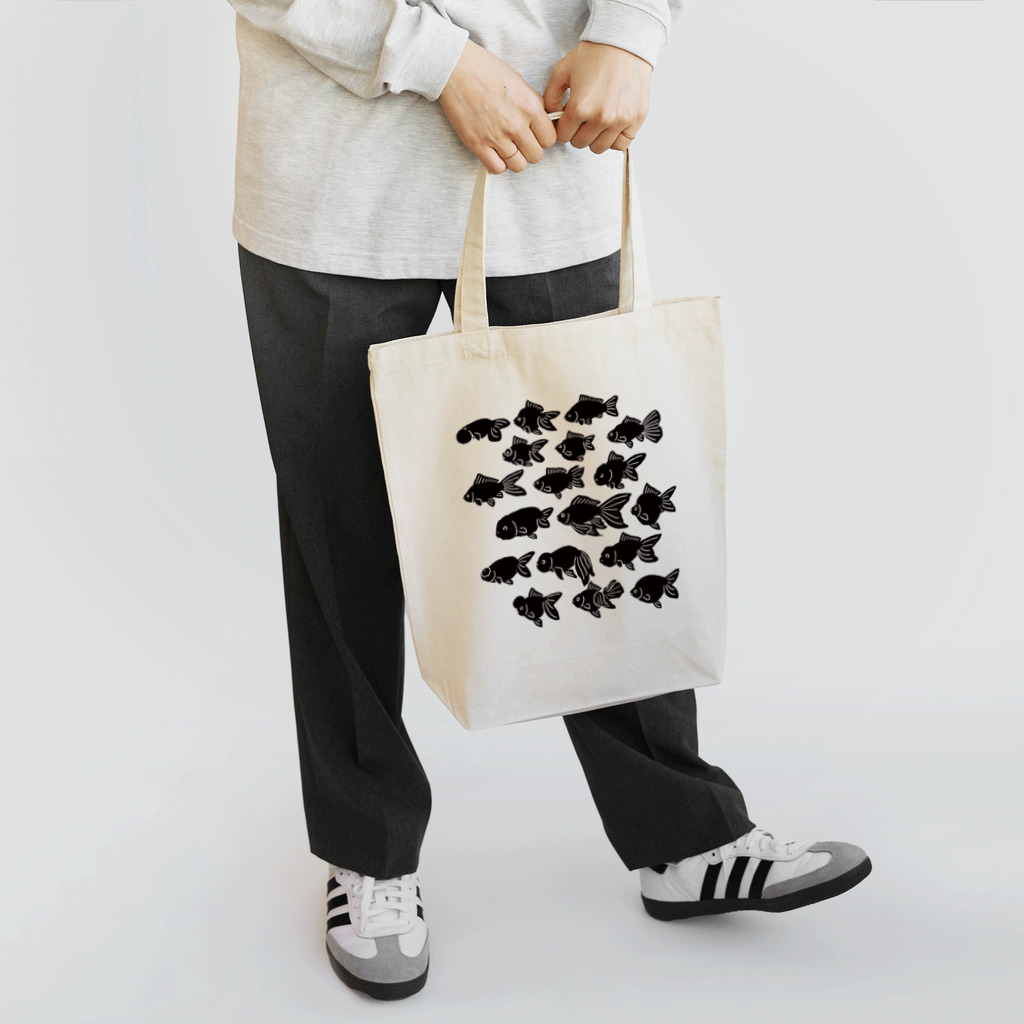 ゆんゆんの金魚シルエット Tote Bag