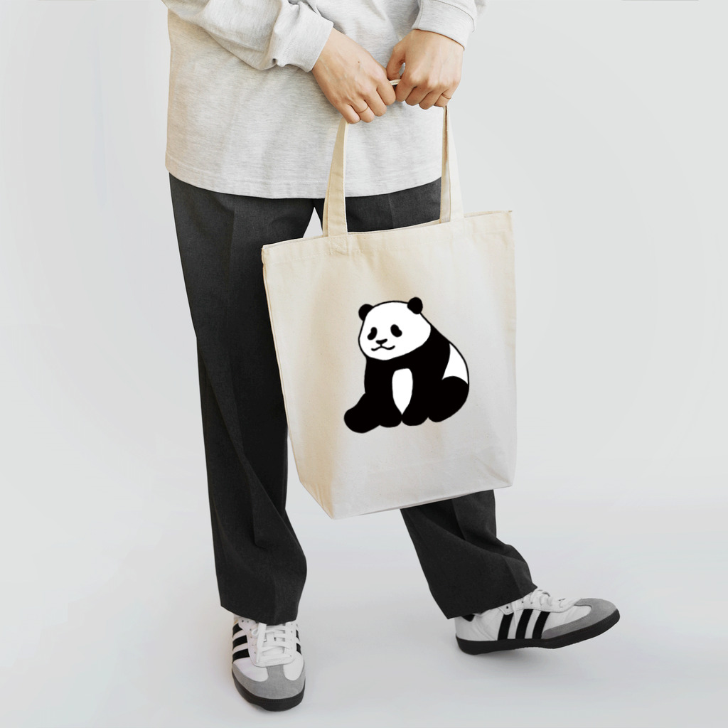 chippokeのころころパンダ（おすわり）（線あり） Tote Bag