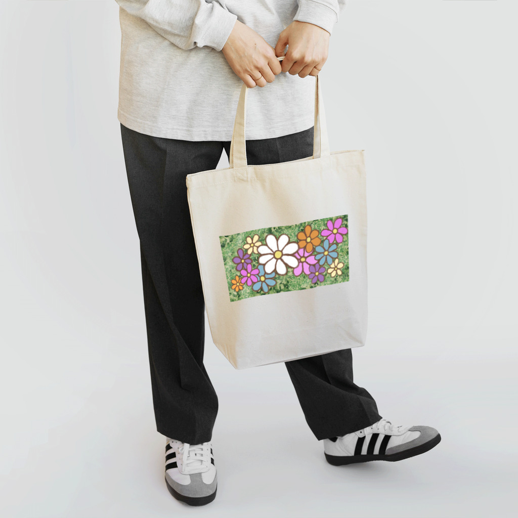 Tender time for Osyatoの手描きのお花 Tote Bag