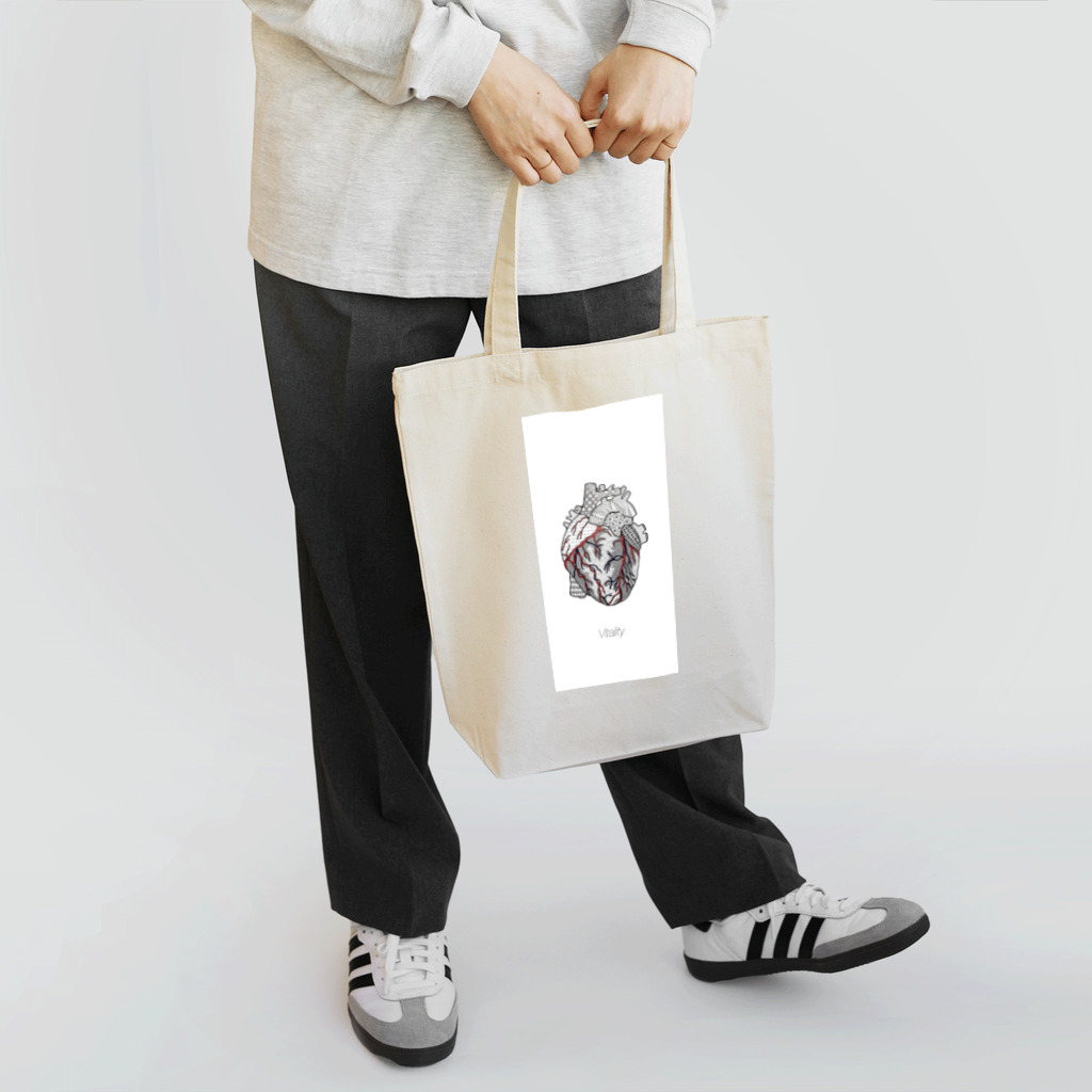 VitalityのVitality(心臓) Tote Bag