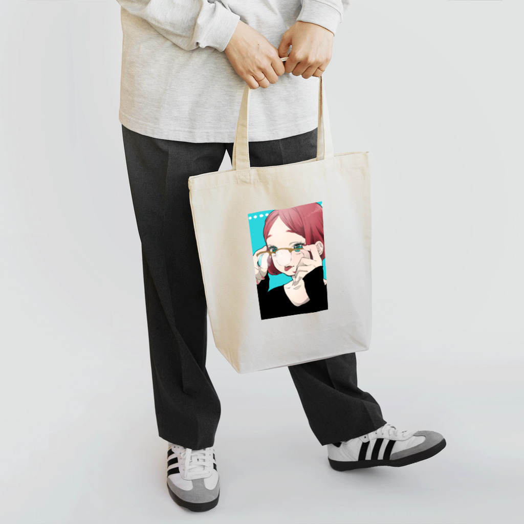 餡光堂の眼鏡少女 Tote Bag