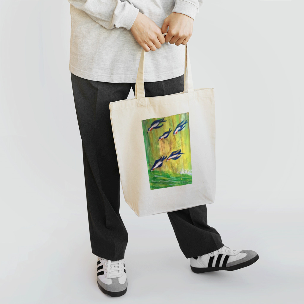 a--- kuのつばめ Tote Bag