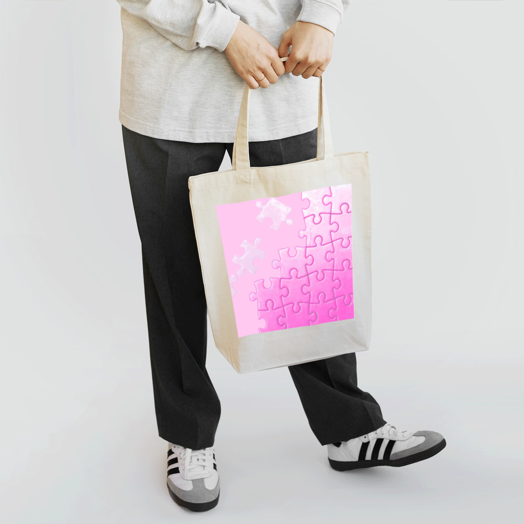 J.Tのピンクジグソー Tote Bag