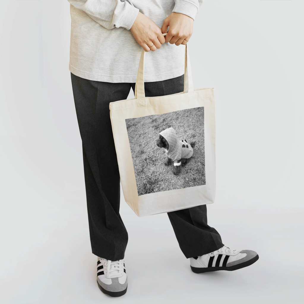 Happy Daysの黄昏の子犬 Tote Bag