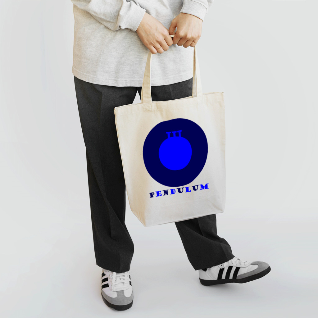 mosmos storeのEnigma Pendulum -blue- トートバッグ