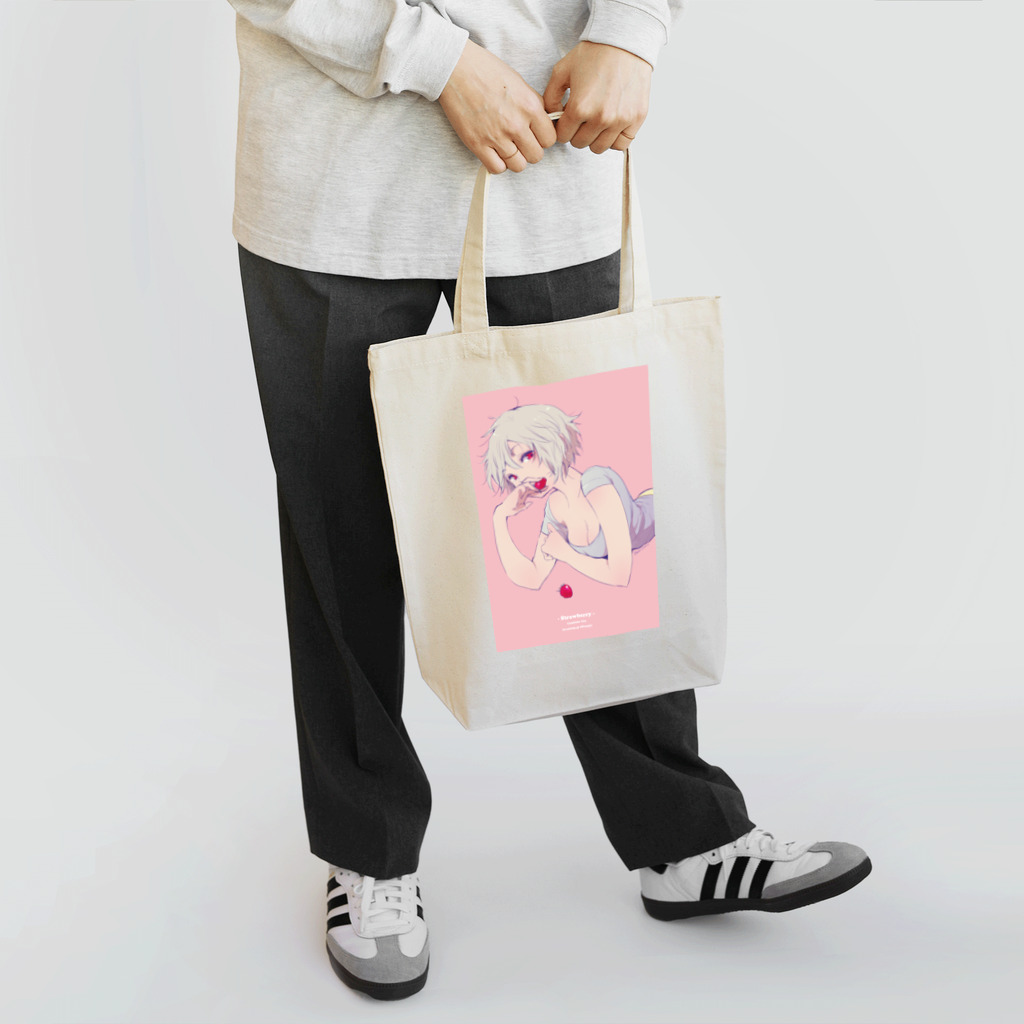 Tachibana Lita (lita426t)のいちご Tote Bag