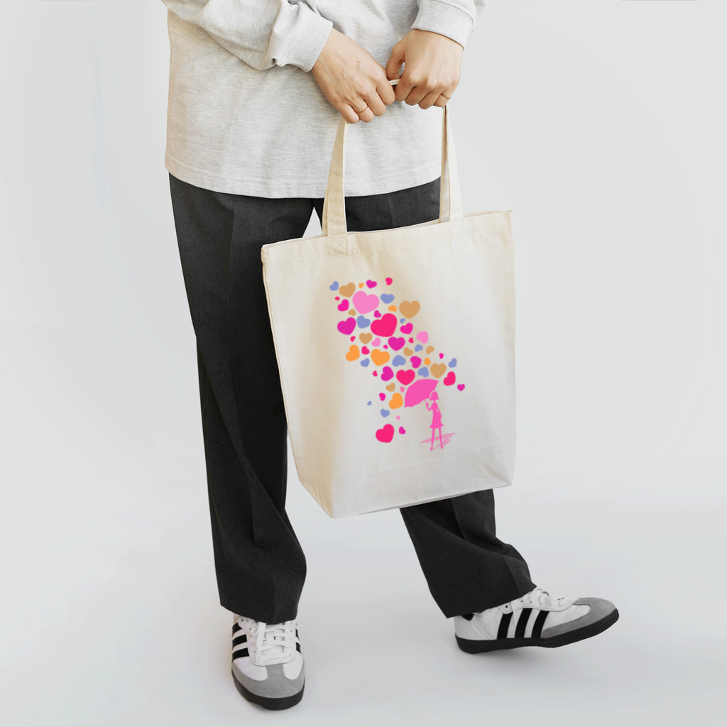 AURA_HYSTERICAのFalling_in_Love Tote Bag