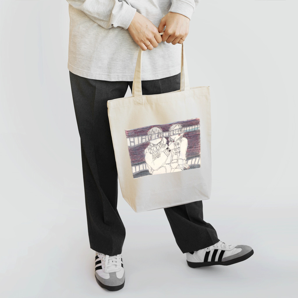 伊丹小夜の最終電車 Tote Bag