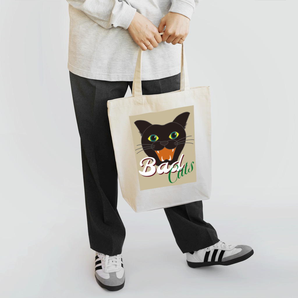 【ワル☆ネコ】の【ワル☆ネコ】店長クロちゃんBG Tote Bag