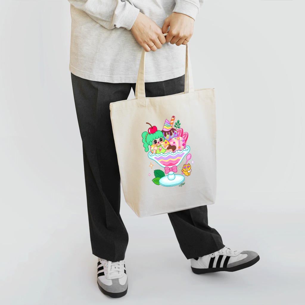 ミジワールドSUZURIショップのアイスクリーム Tote Bag